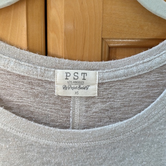By Project Social T Cream Tee - Picture 3 of 5